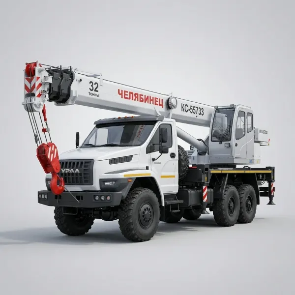 Автокран Урал КС-55733 ЧЕЛЯБИНЕ Ц 32 тонны